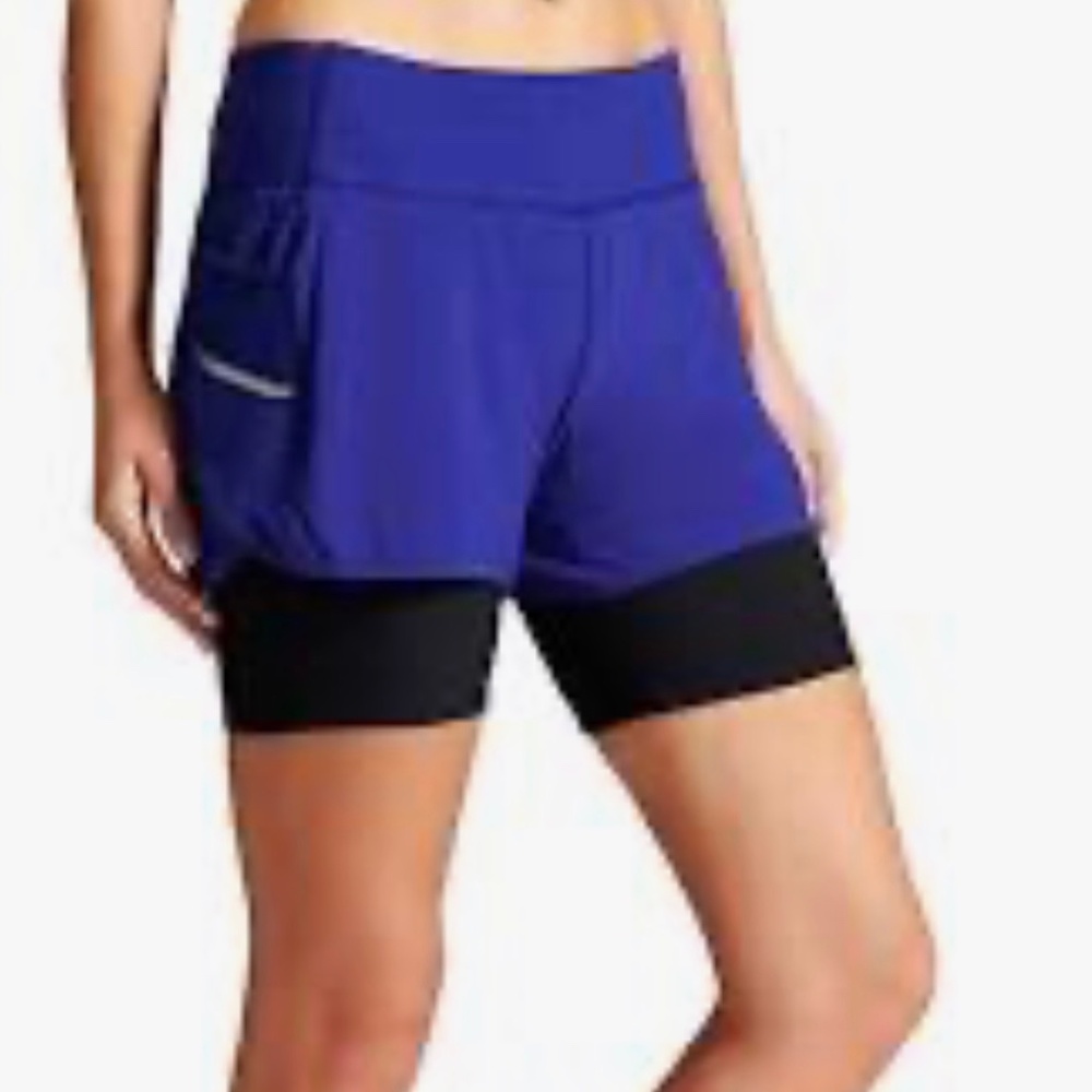 Athleta Ready set 2 in 1 short NEW